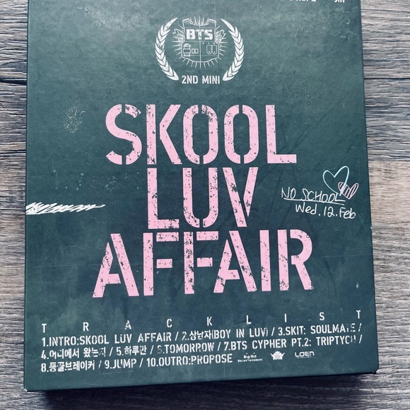 Other - BTS Skool Luv Affair Album